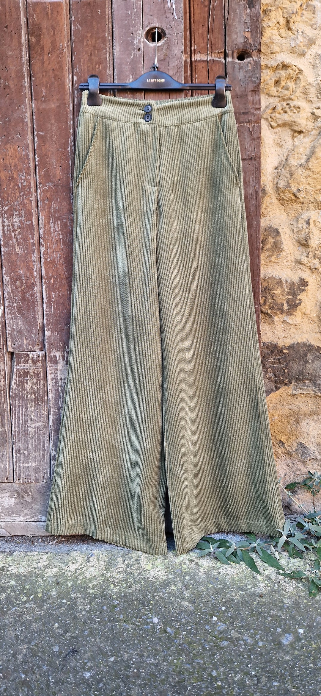 PANTALON A24GM206-MILITAR