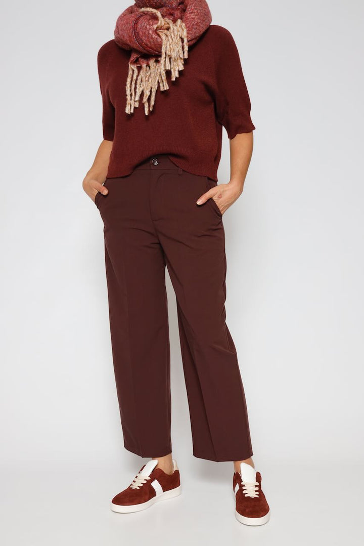 PUW5IIC-BURGUNDY PANTS