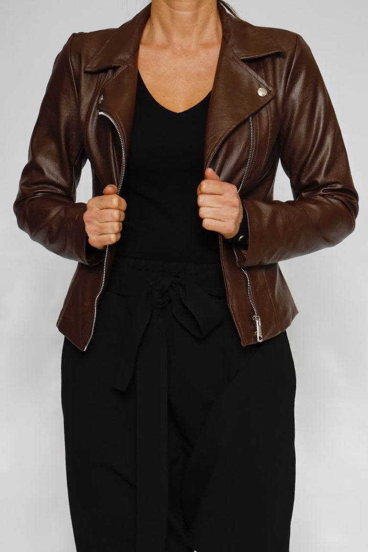 JACKET 4158-BROWN