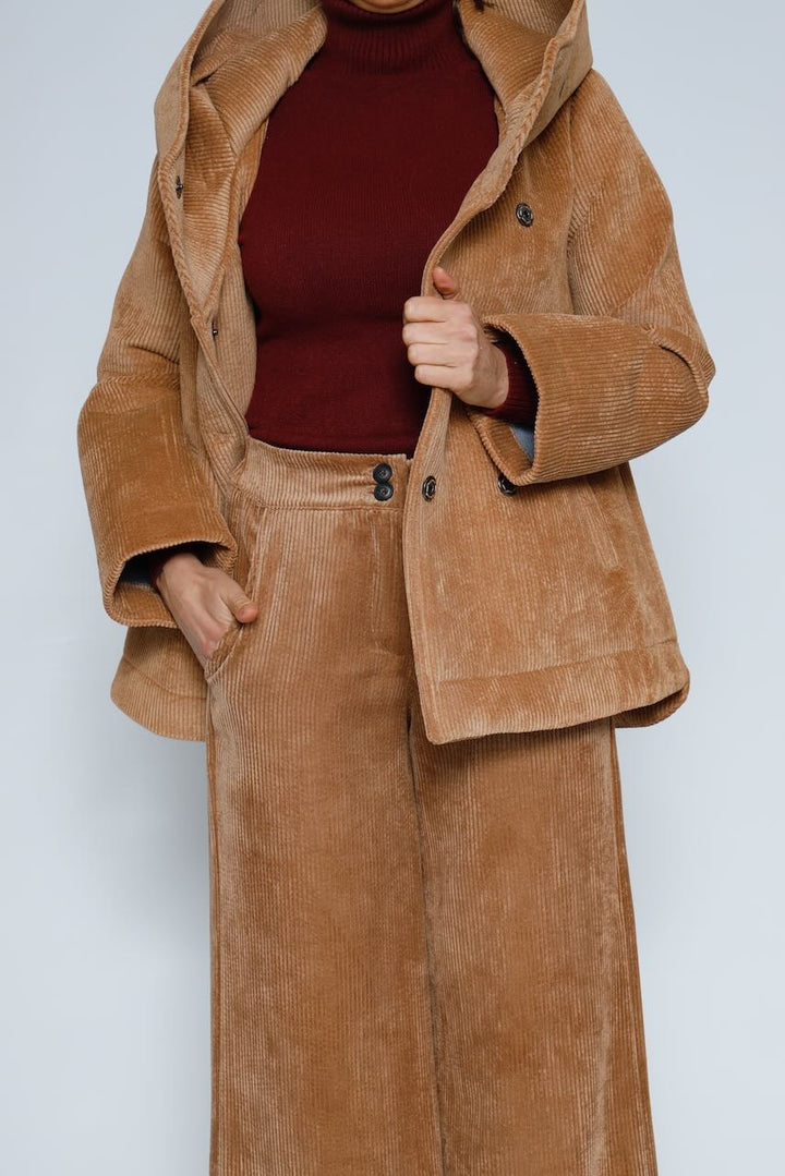 CHAQUETA A24GM628-CAMEL