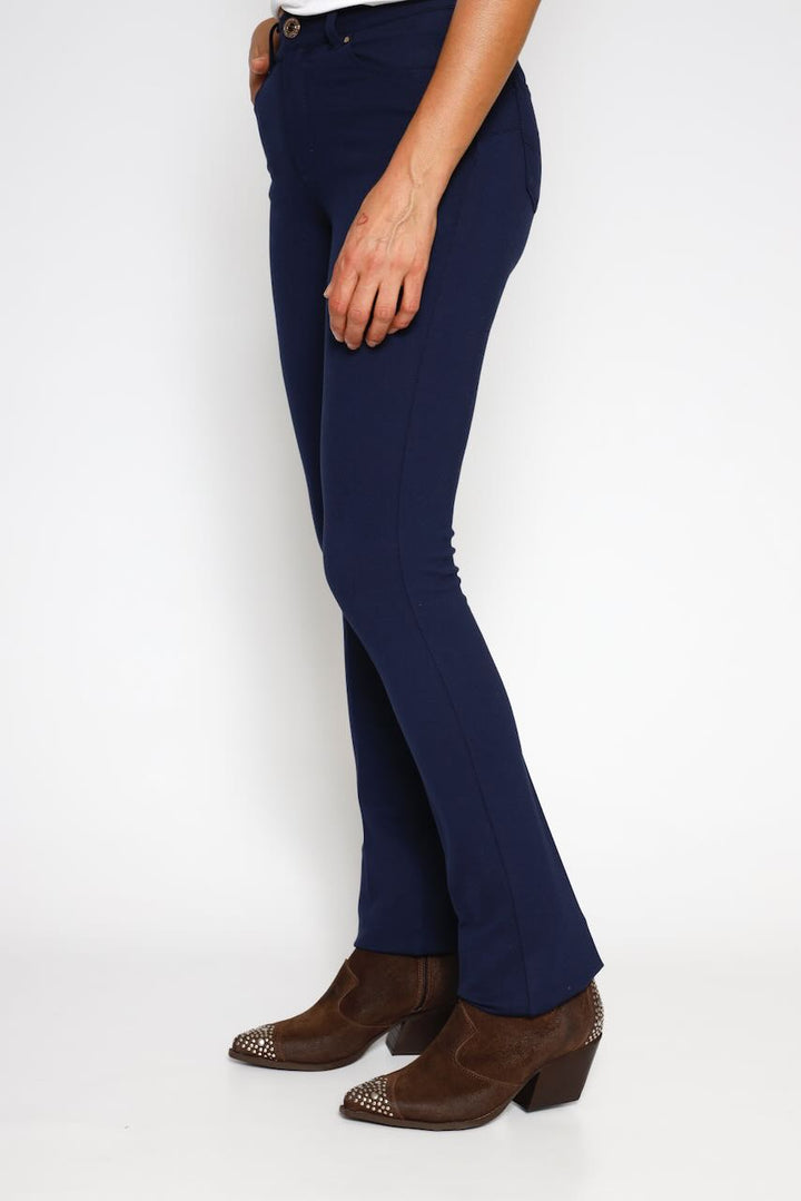 PANTALONES BOOTCUT WV8020W72901-MARINO