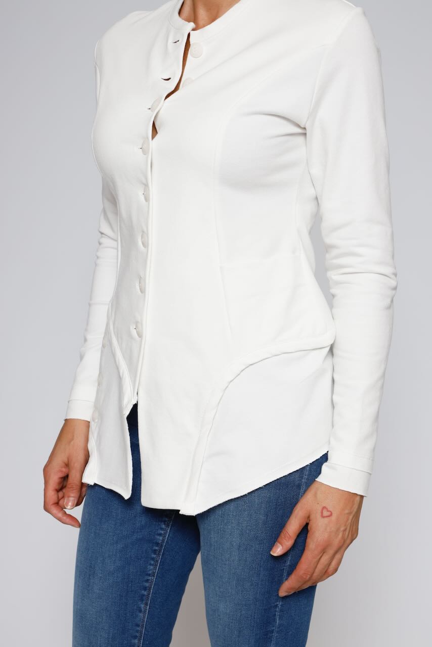 CHAQUETA BOTONES P4UU0188-LATTE