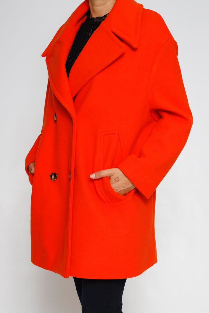 COAT BY07230-ORANGE