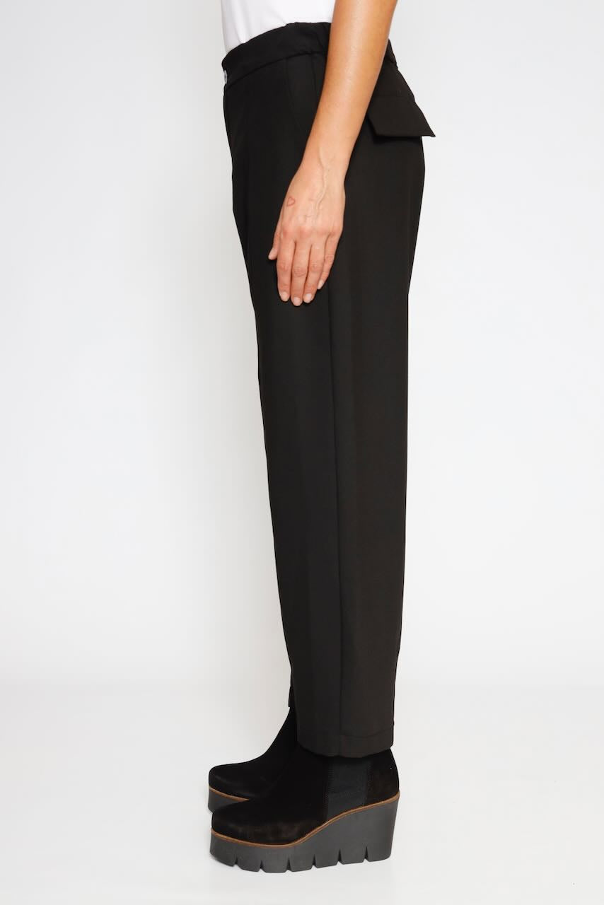 P5B9IIC PANTS-BLACK